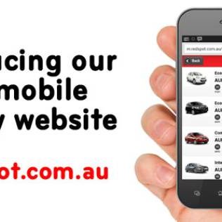 Introducing our mobile car hire website