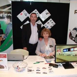 Redspot staff at Melbourne Tourism Industry Exchange