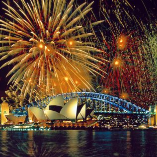 Sydney Fireworks, Opera House
