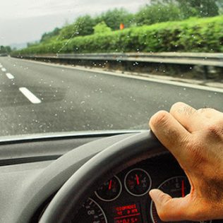 Driving vehicle