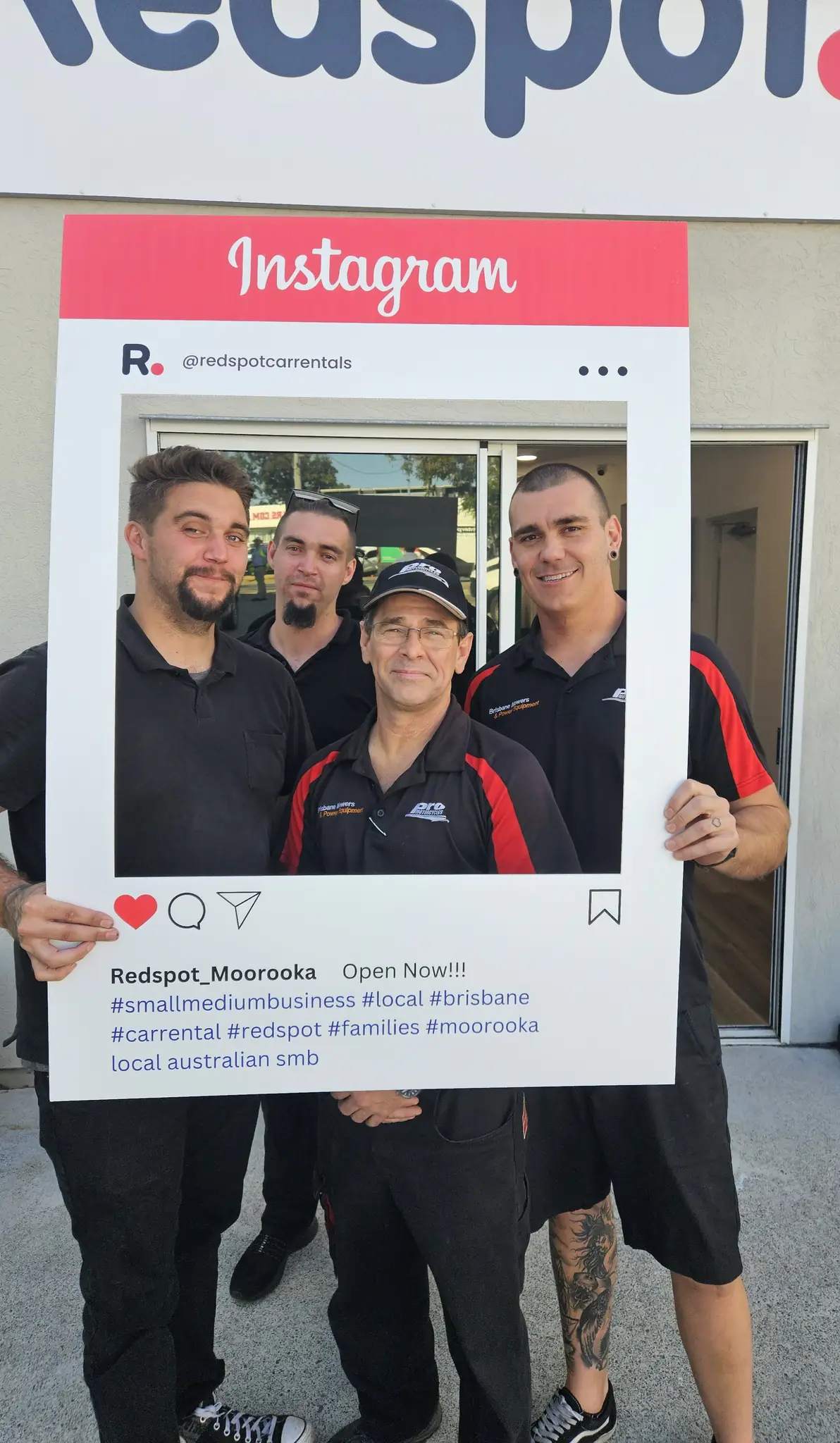 New Brisbane commerical location Redspot Car Rentals