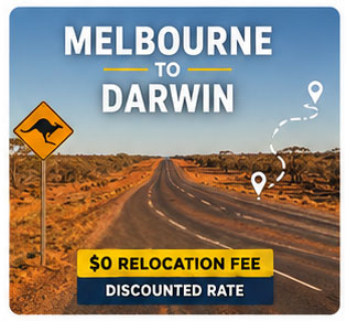Melbourne to Darwin relocation car hire