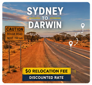 Sydney to Darwin relocation car hire